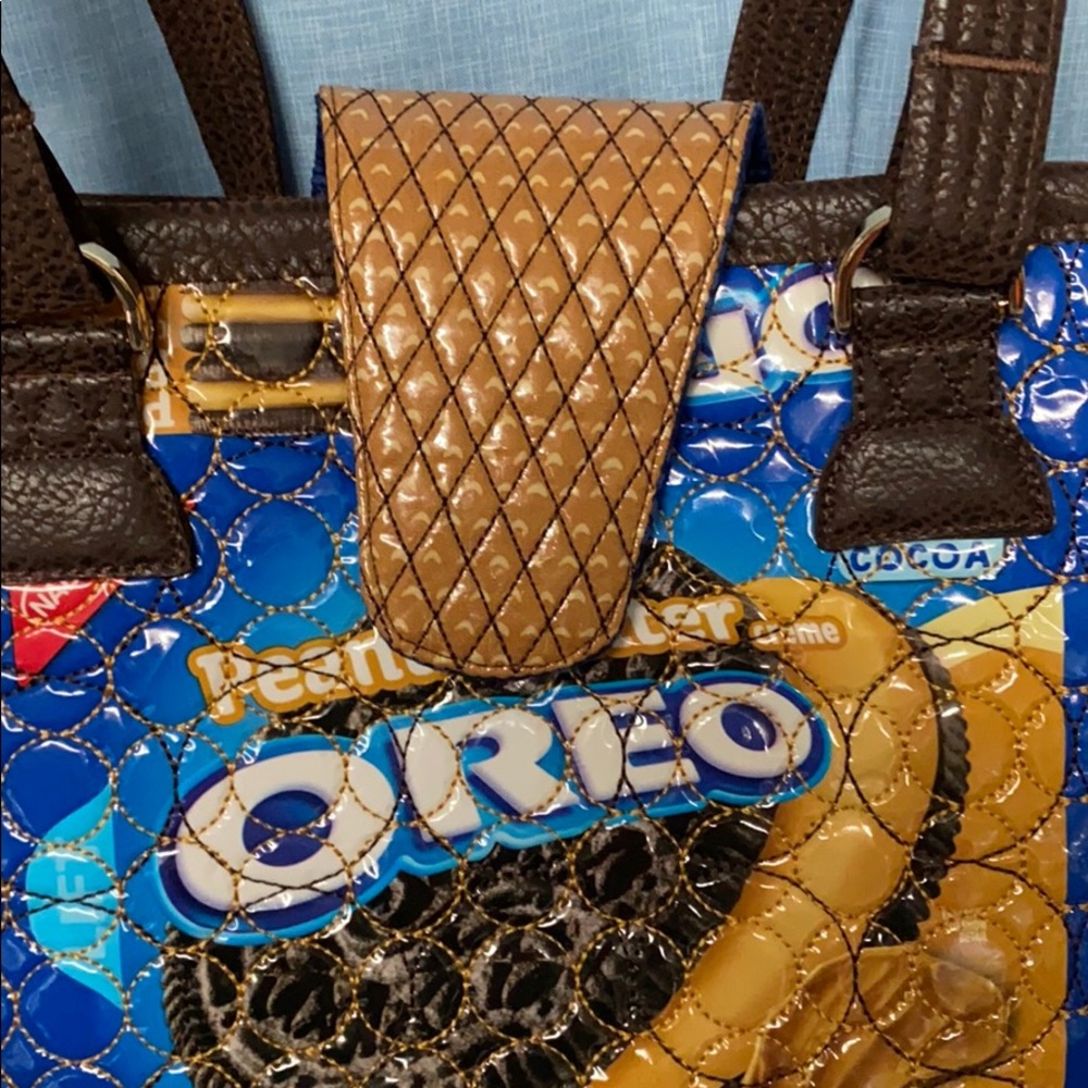 Oreos themed Custom designed handmade tote bag - Picture 7 of 9